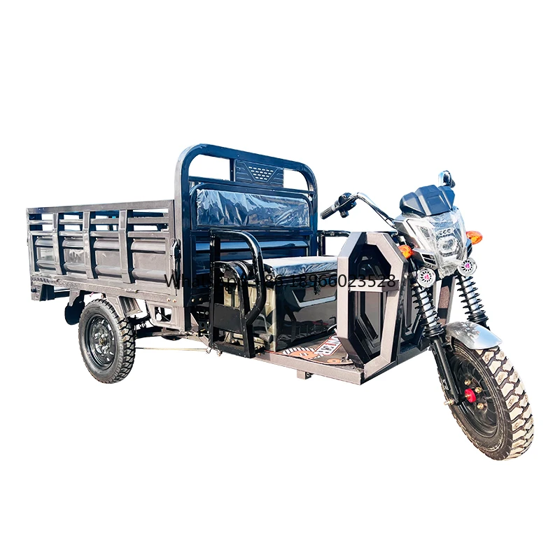 1200 watts1.6M Factory Wholesale Customized Durable New Energy Cargo Electric Tricycle Freight Tricycle