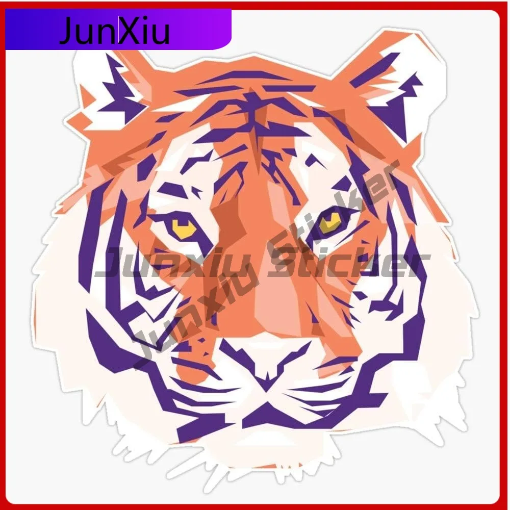 

Personality Tiger Vinyl Waterproof Sticker Decal Car Laptop Wall Window Bumper Sticker Adventure Motorcycle Stickers Camping Car