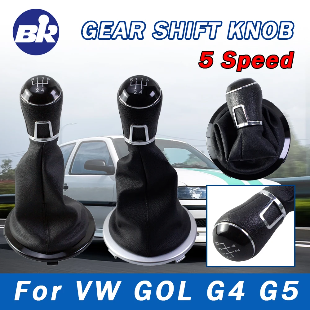 Accesorios para coche, cubierta de perilla de cambio para una experiencia de conducción mejorada, para GOL, modelos G4 y G5, fácil proceso de instalación