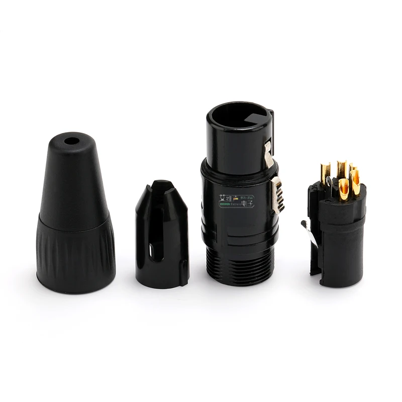 REAN YONGSHENG NEUTRIK XLR Stecker/Buchse Mikrofonkabel Audio-Balance XLR YS176 YS177 YS136N YS186 YS187 High-End HIFI – Detail 26