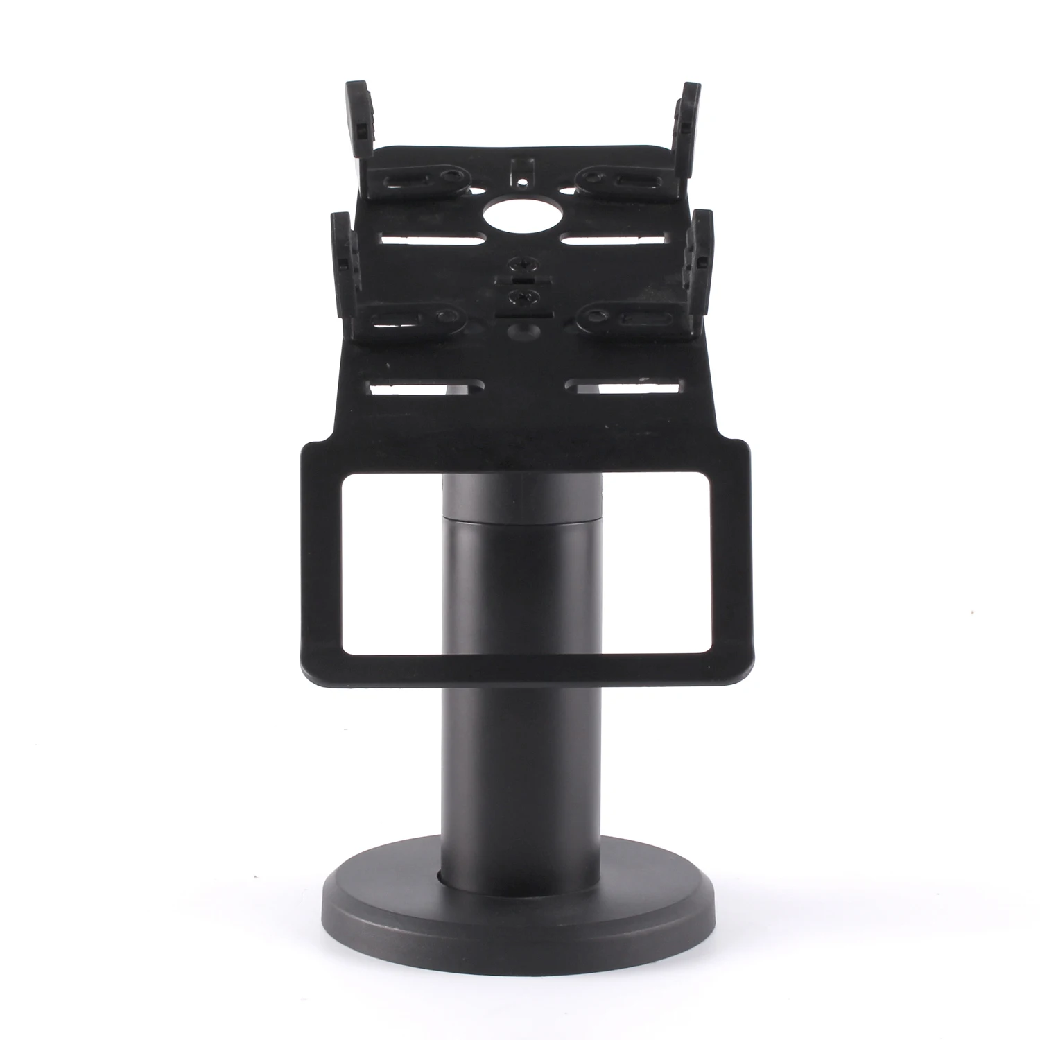 

Made of Strong Metal Hard-bore Plastic Base Stable Fixed Roate 6-8.8MM Adjustable Arms Pos Machine Bracket Holder Stand