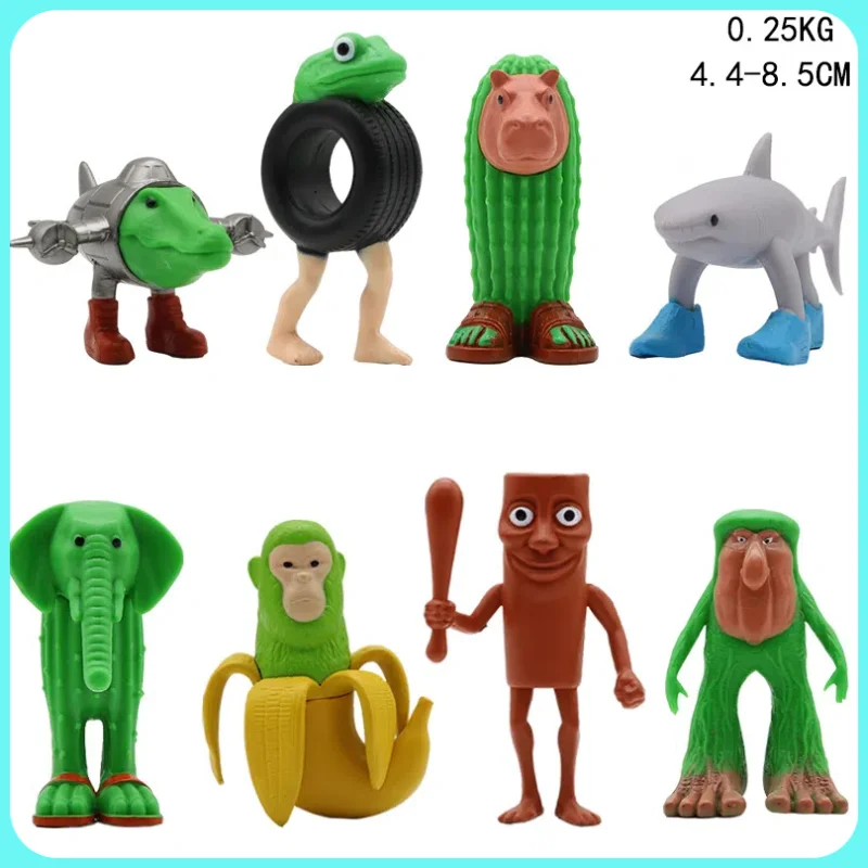 

2025 Tralalero Tralala Shark Figure Toy Tung Tung Sahur Keychain Bombardiro Crocodilo Tralalerotralala Tungtung Sahur Decoration