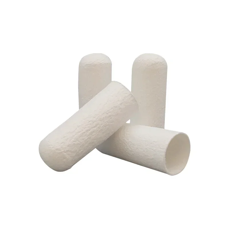 Cellulose Filter Paper Cartridges Thumb Tube No Impurities Filter Tubes Laboratory Soxhlet Extraction Sleeve Uniform Pore Size