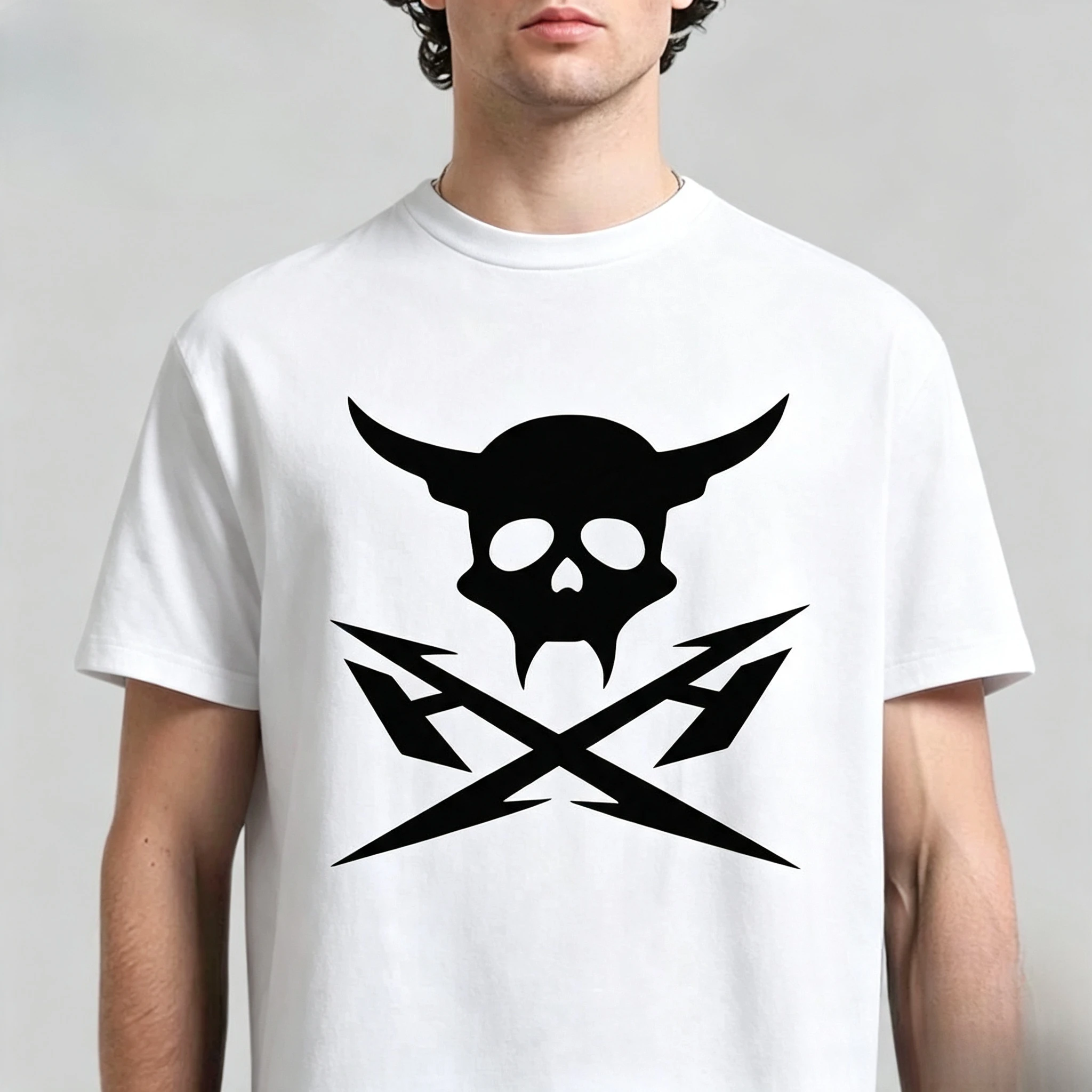 Metallica M72 Tee Horned Skull Lightning Logo Shirt Thrash Metal Band Graphic T-shirt Merch Heavy Metal Fan Men and Women Y2K