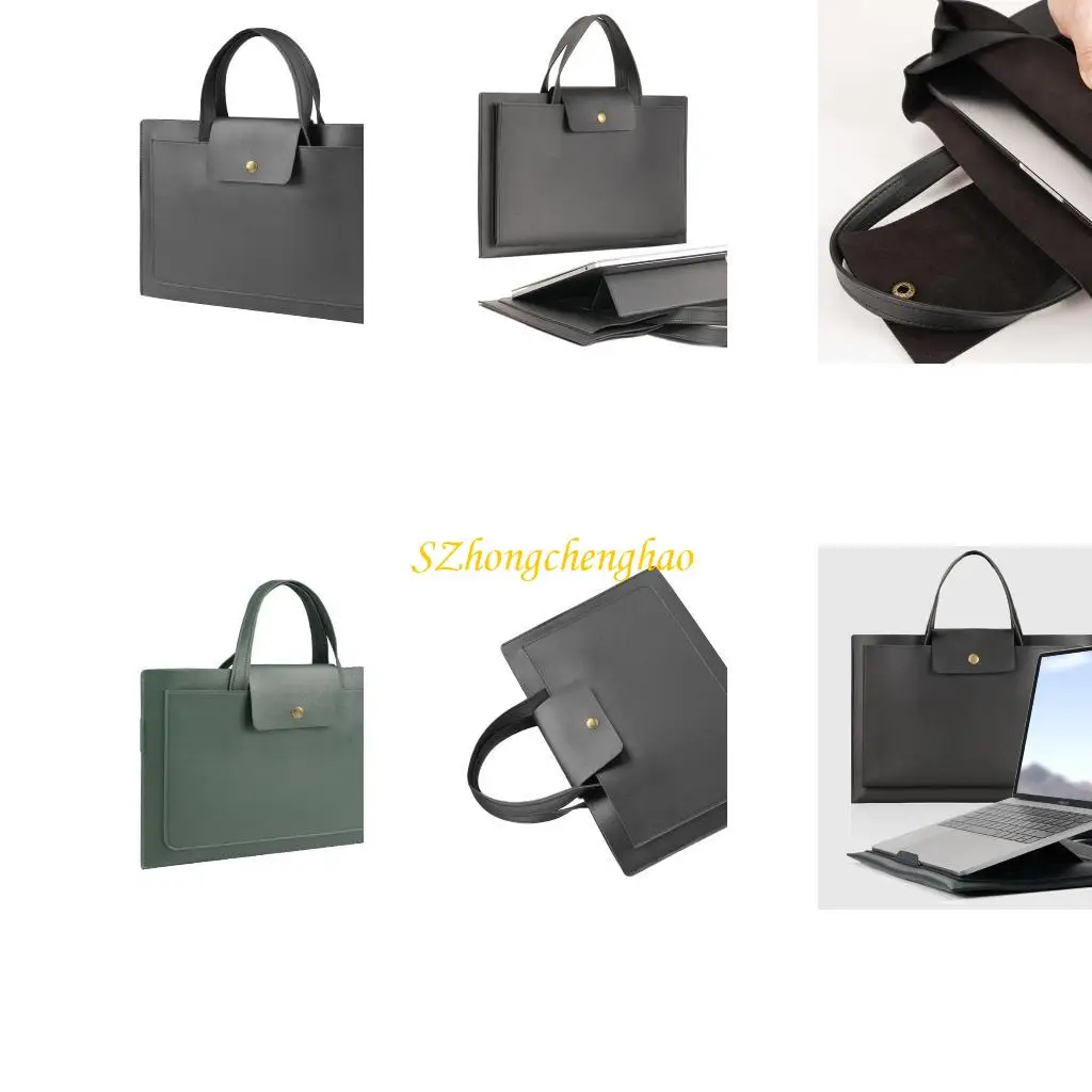 

Foldable Handle Design Lightweight Laptop Case Adjustable Stand Work Commute 601D