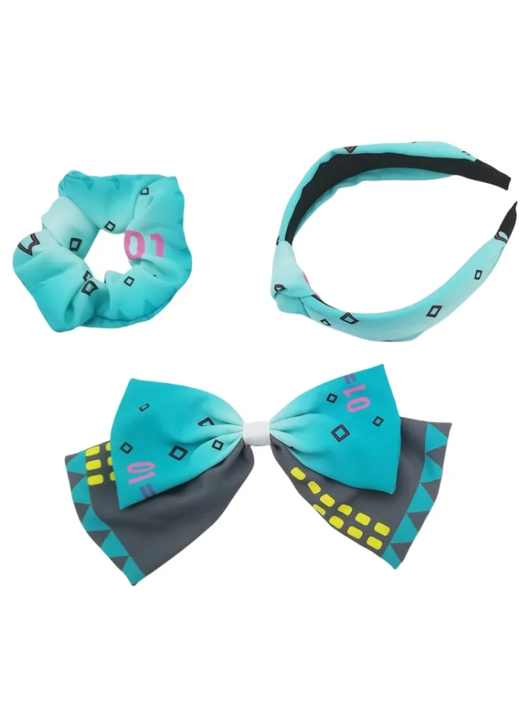 Hatsune Miku périphériques d'anime bidimensionnels dégradé créatif fille coeur chouchou bandeau accessoires de grande valeur cadeaux