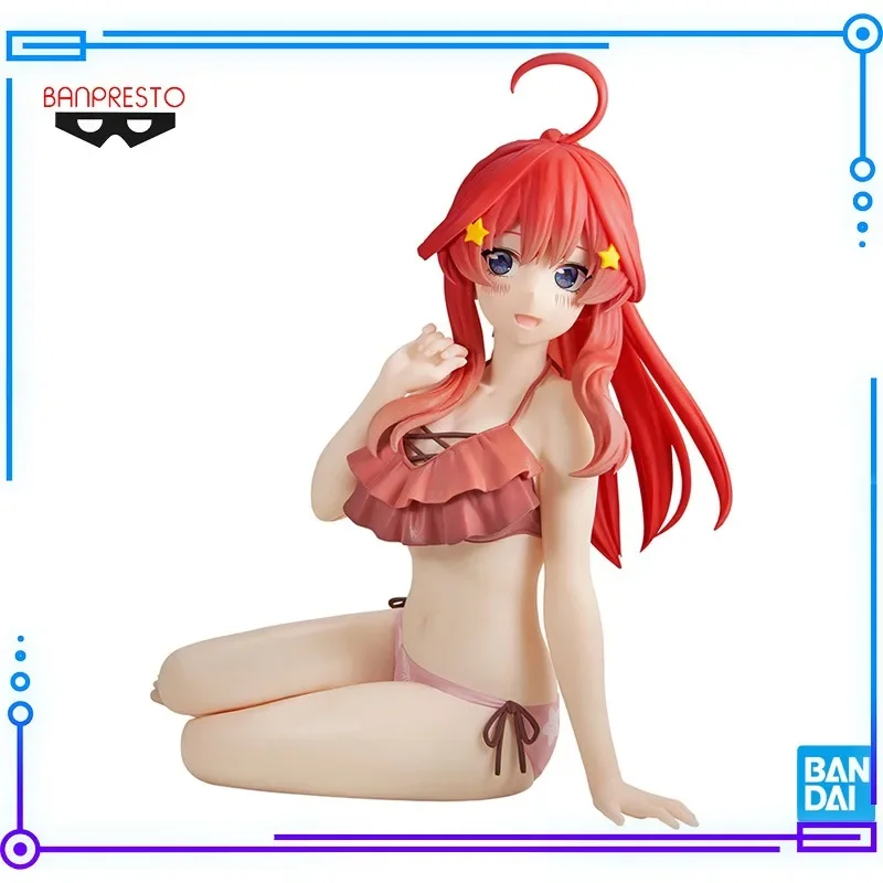 Bandai Original Genuine Banpresto The Quintessential Quintuplets Nakano Ichika Nino Miku Yotsuba Itsuki Anime Models Toy Figures