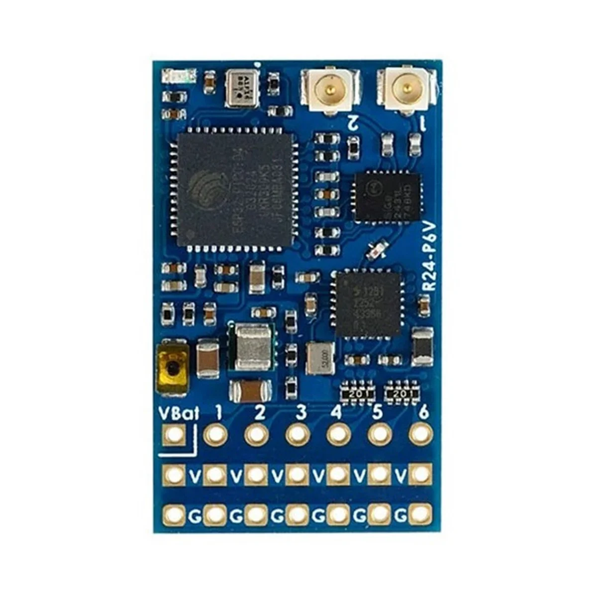 Upgraded ELRS 2.4GHz PWM Vario Receiver ELRS-R24-P6V with Barometer
