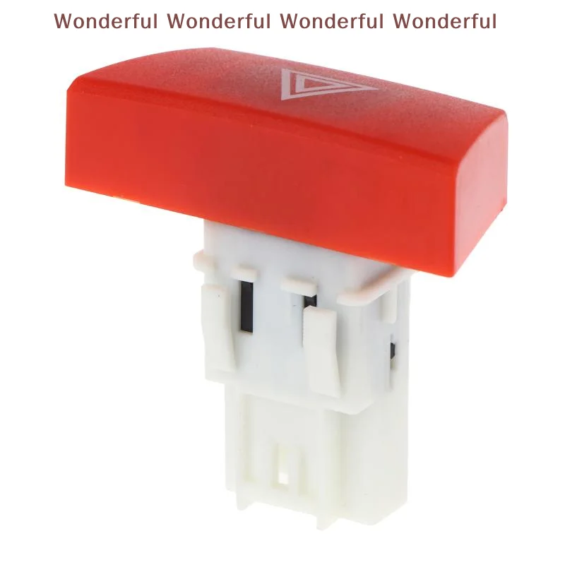 Automotive Hazard Switch 6490 NG Control Button for  206 Safety Warning Light Stable Flasher Operation