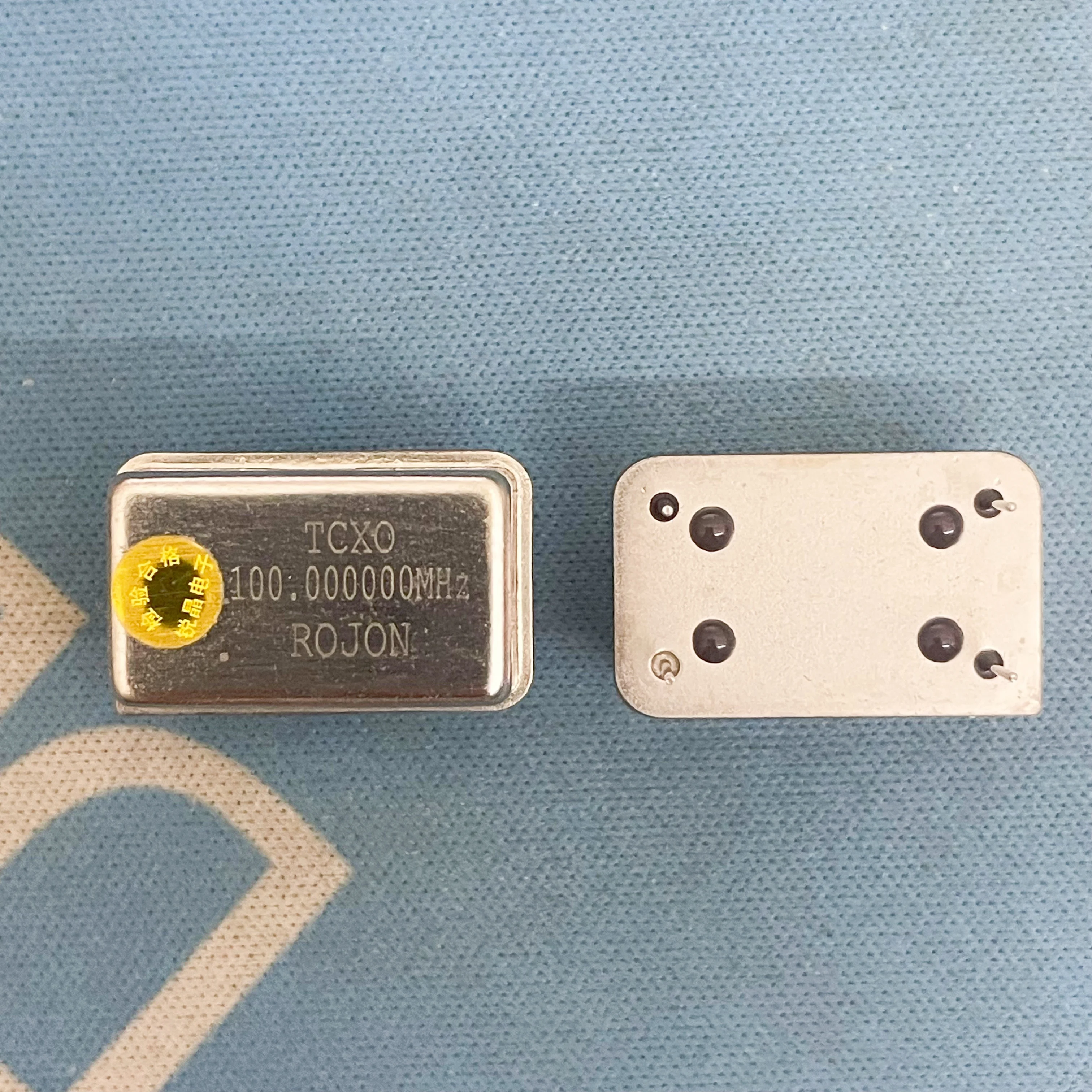 100MHz high precision temperature compensation crystal oscillator TCXO 0.1ppm calibration frequency calibration frequency