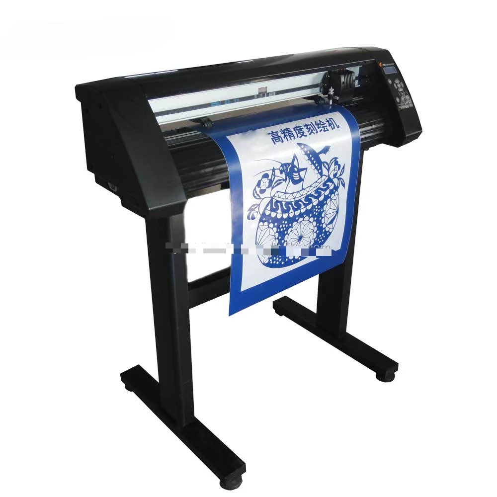 

# 48-дюймовый резак для виниловых наклеек с функцией контурной резки + подставка + программное обеспечение