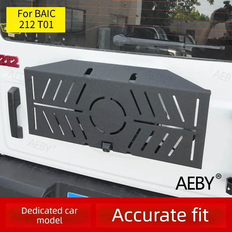 For BAIC 212 T01 tailgate extension panel,Spare tire mounting mesh panel,storage rack,tailgate expansion panel,car exterior