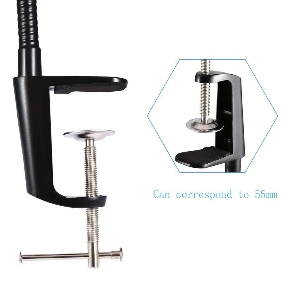 Universal Kitchen Under Cabinet Phone Tablet Holder for Tablets Smartphone Metal Clamp Stand for iPad Phone