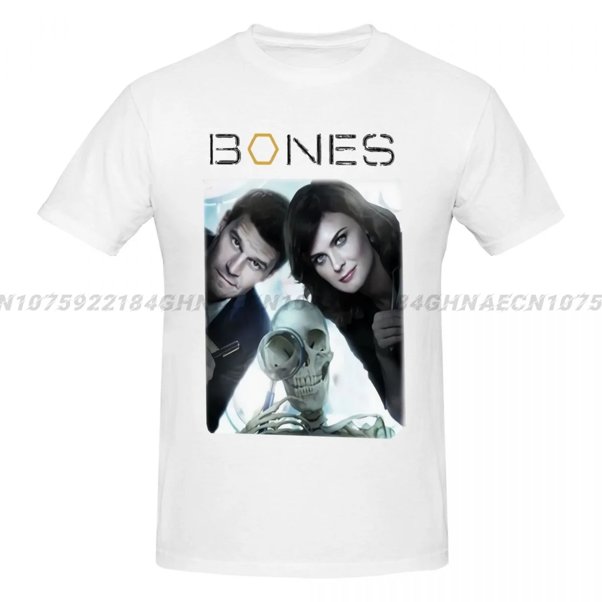 

Bones Tv Show Poster T Shirt For Men