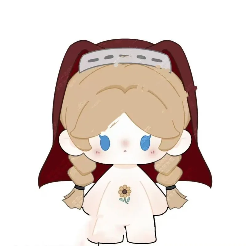 Game Identity Ⅴ Anne Lester Attribute Plush Doll Dress Up Cotton Dolls Ears Body Plushie Anime 20cm Toys Cosplay Birthday Gift