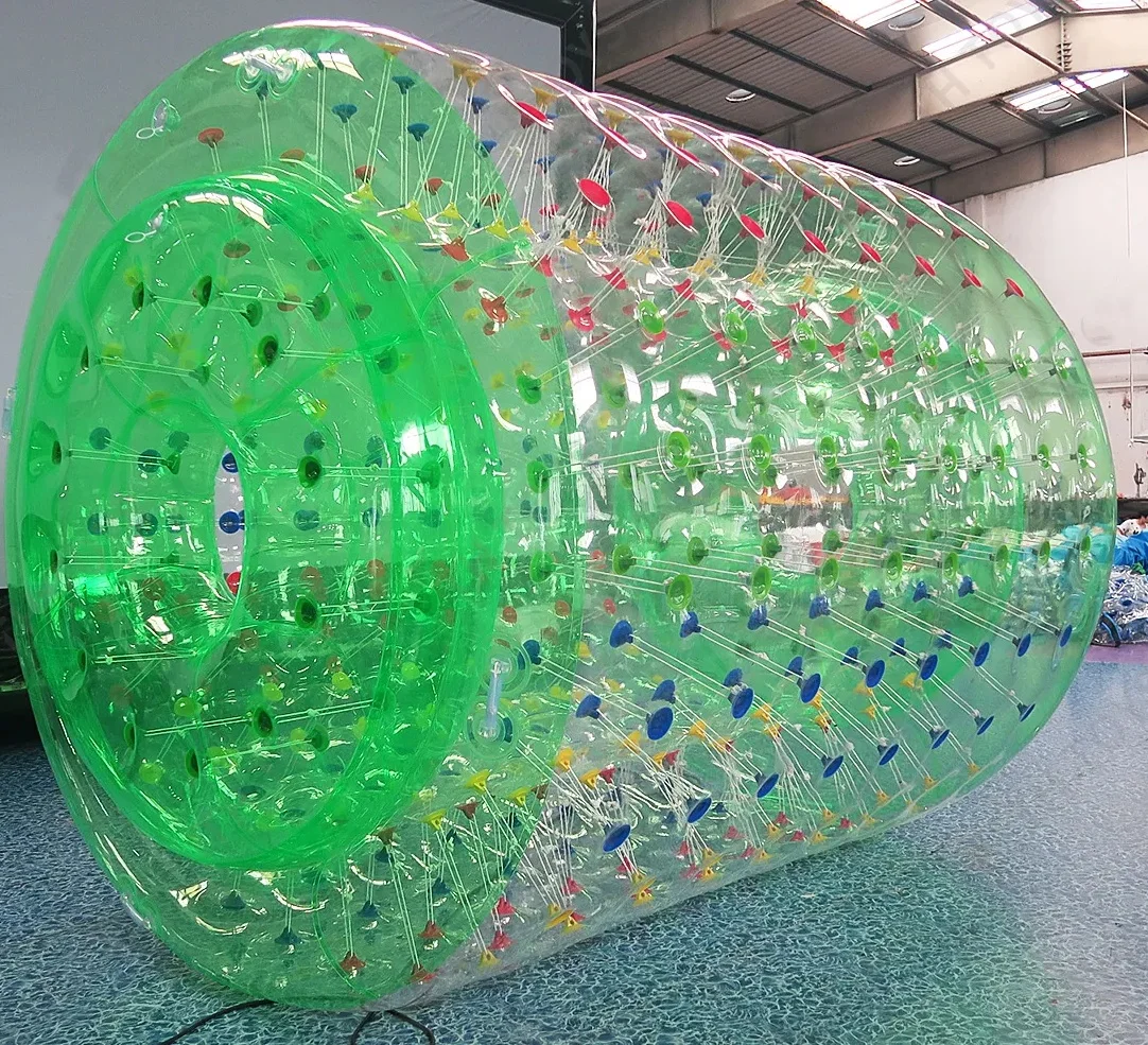 ลูกกลิ้งน้ําทําให้พอง 2.4x2.2m มนุษย์หนูแฮมสเตอร์ Zorb Ball Water Wlaking Ball มาพร้อมกับปั๊ม