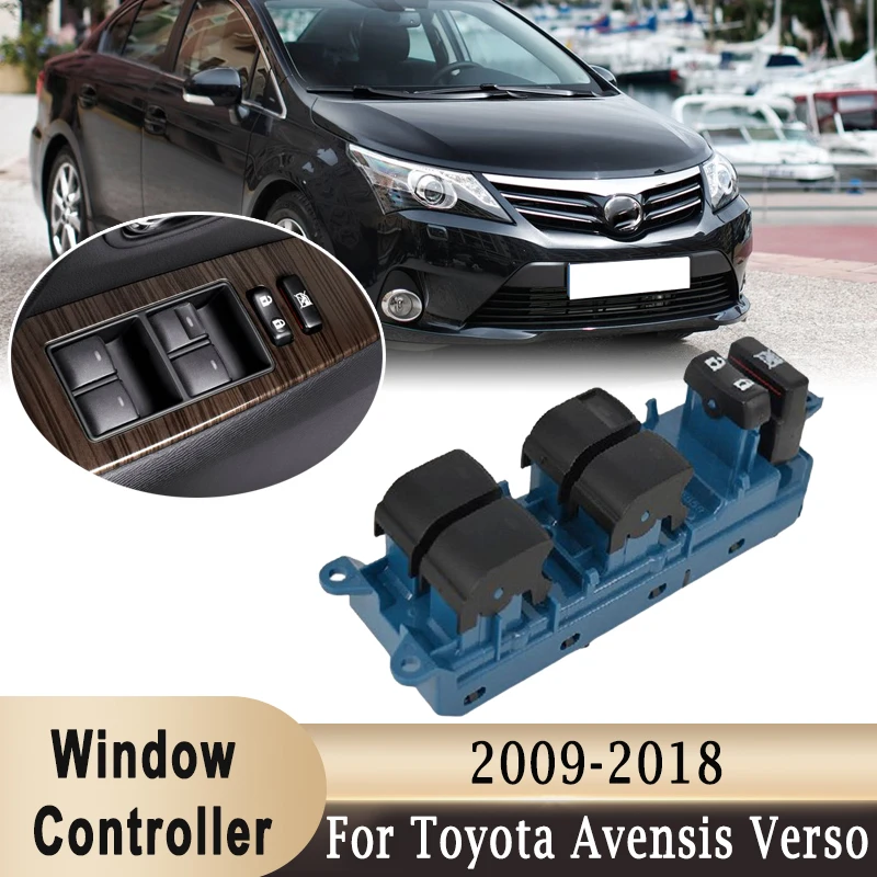 

Electric Window Control Switch Glass Lifter for Toyota Avensis Verso 2009-2018 Only Left-Hand Drive Front Left Side 84040-05020