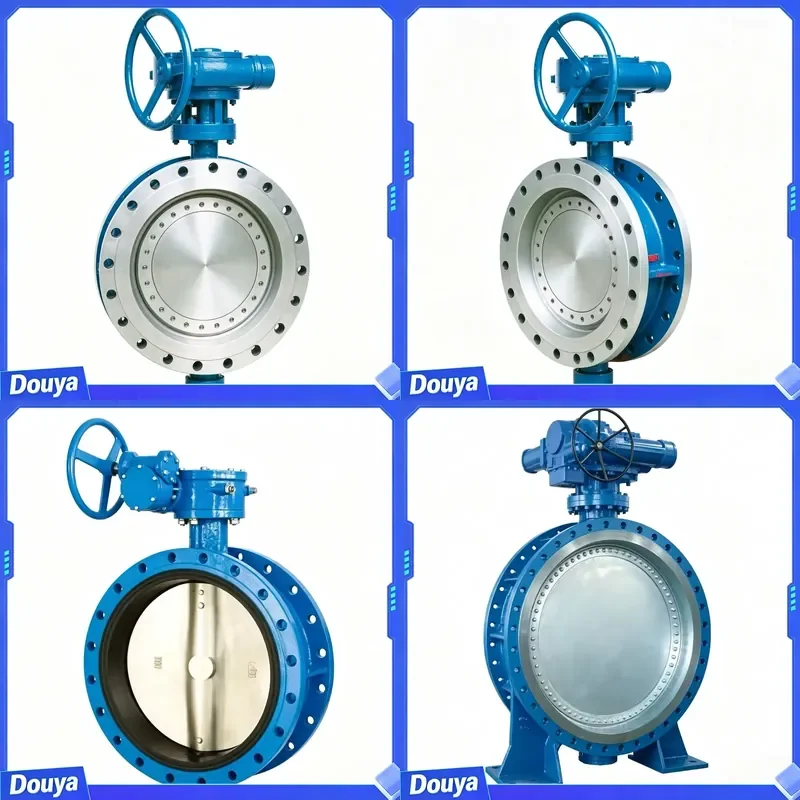 Butterfly Valve Concentric Rubber Lined Metal Seated Soft Seated Manual Operated OEMPN16 2in-16in Water Supply and Drainage
