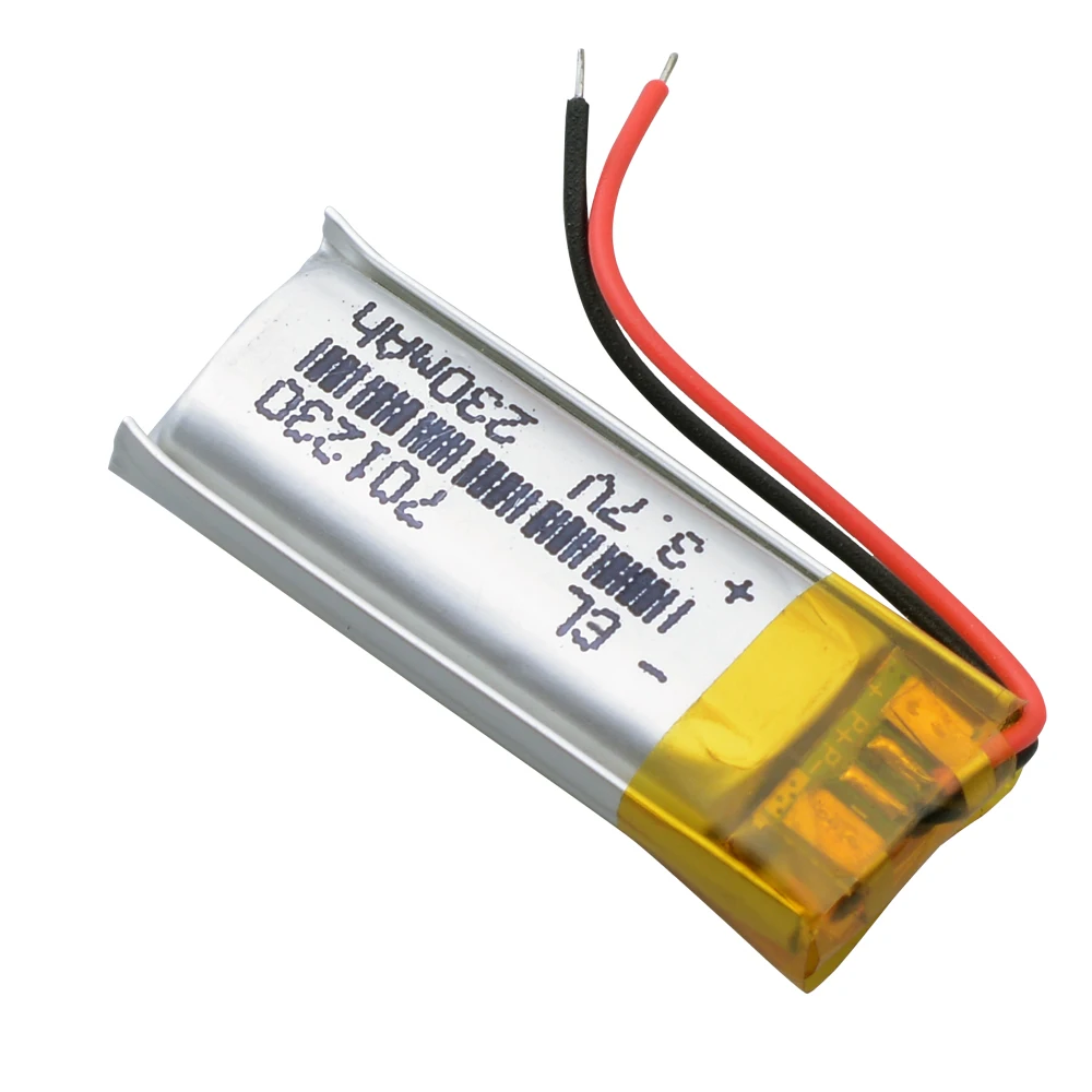 3.7V 230mAh 701230 akumulator litowo-jonowy bateria zastępcza polimerowy w pudełku-ładowanie dla airpodów