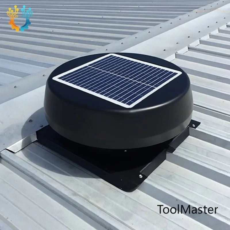 

【2026】Waterproof Outdoor Solar Attic Roof Exhaust Vent Fan DC Industrial Suction Fan Heat Extractor Fan With Solar Powered Syste