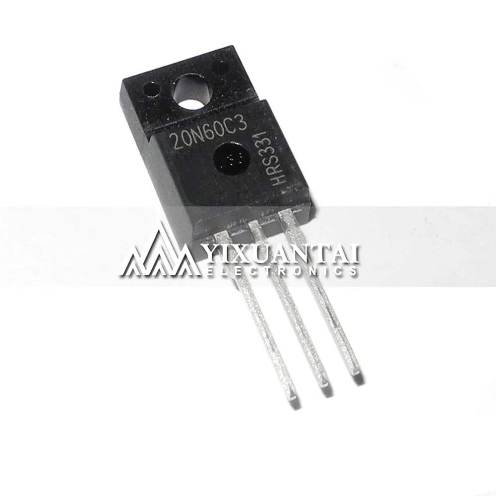 5pcs/Lot SPA20N60C3  Marking:20N60C3  MOSFET N-CH 600V 20.7A TO220  New Original