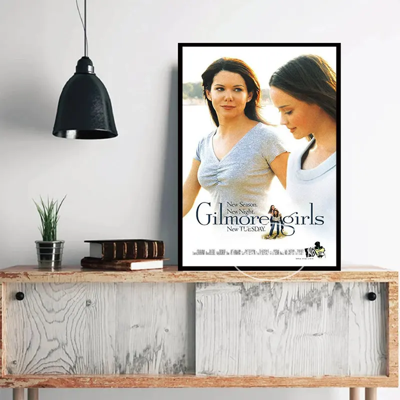 American Family Comedy Gilmore Girls Tv Play Poster Print Canvas Painting Wall Art Pictures for Living Room Club Wall Home Decor