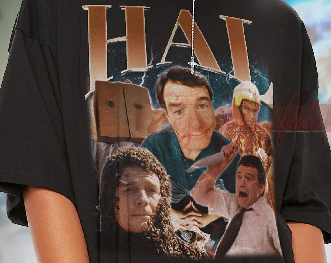 HAL Retro T-shirt - Hal Malcolm Bootleg Tee Hal Long Sleeve Shirt Hal Youth Tee Hal Kids Tee Bryan Cranston Homage Shirt