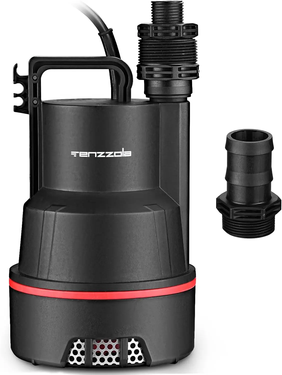 1/4 HP Submersible Utility Pump 2000GPH, Portable Electric Water Removal for Pool Basement Garden Pond