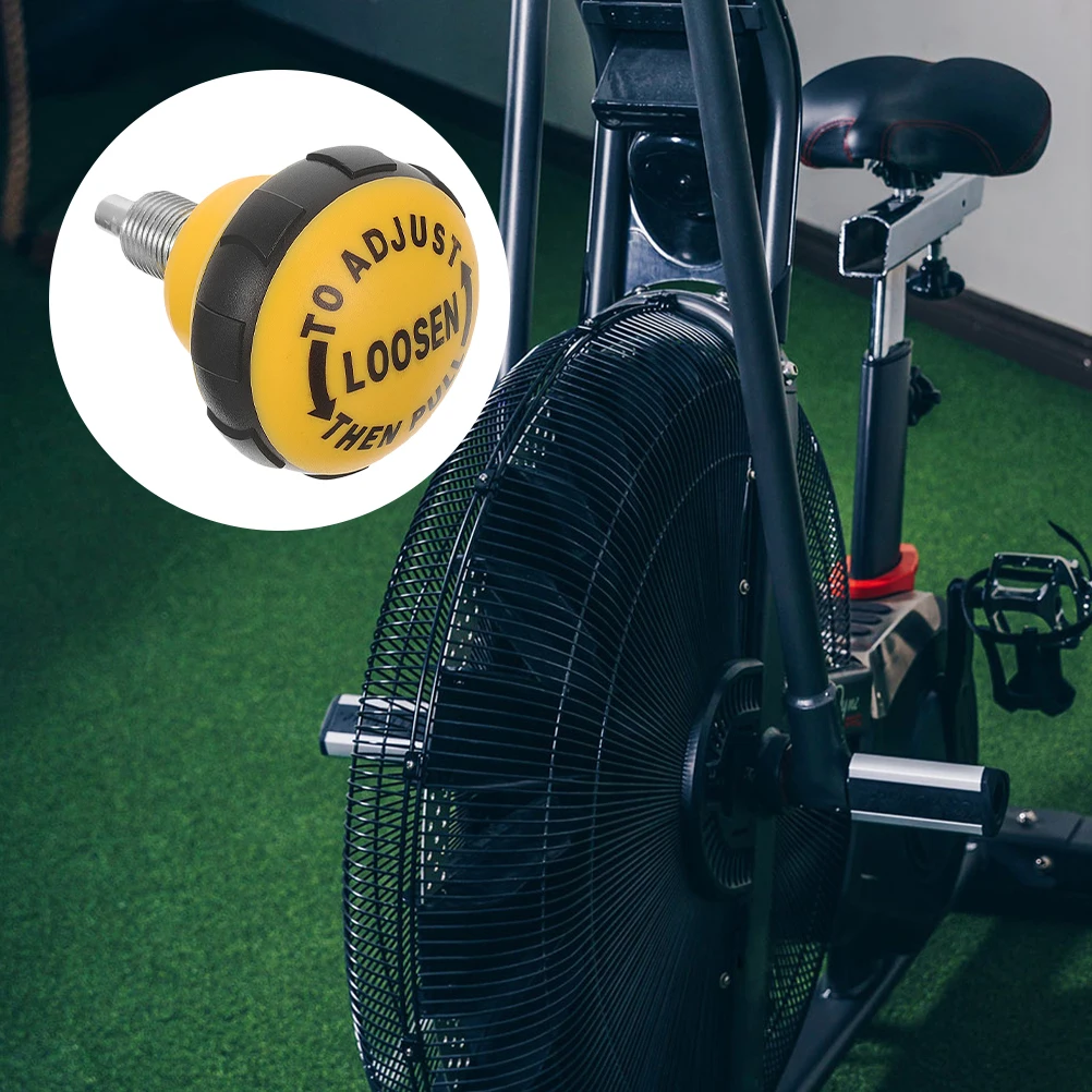 

2Pcs Pull Pin Ball Head ABS Material Rotating Adjustment Knob for Fitness Equipment Exercise Bikes Weight Benches Replacement