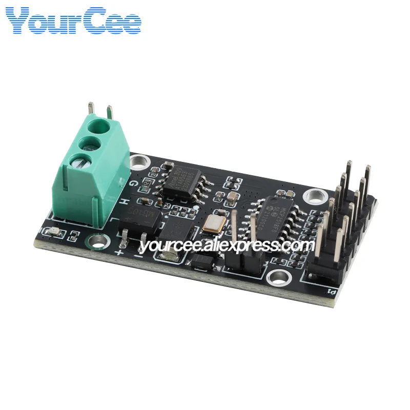 2 ชิ้น/1 ชิ้น MCP2518FD อินเทอร์เฟซ SPI ไปยัง CAN FD คอนโทรลเลอร์บอร์ดควบคุมโมดูล SPI ไปยัง CANFD MCP2518 อัตราข้อมูลสูงสุด 8 Mbps