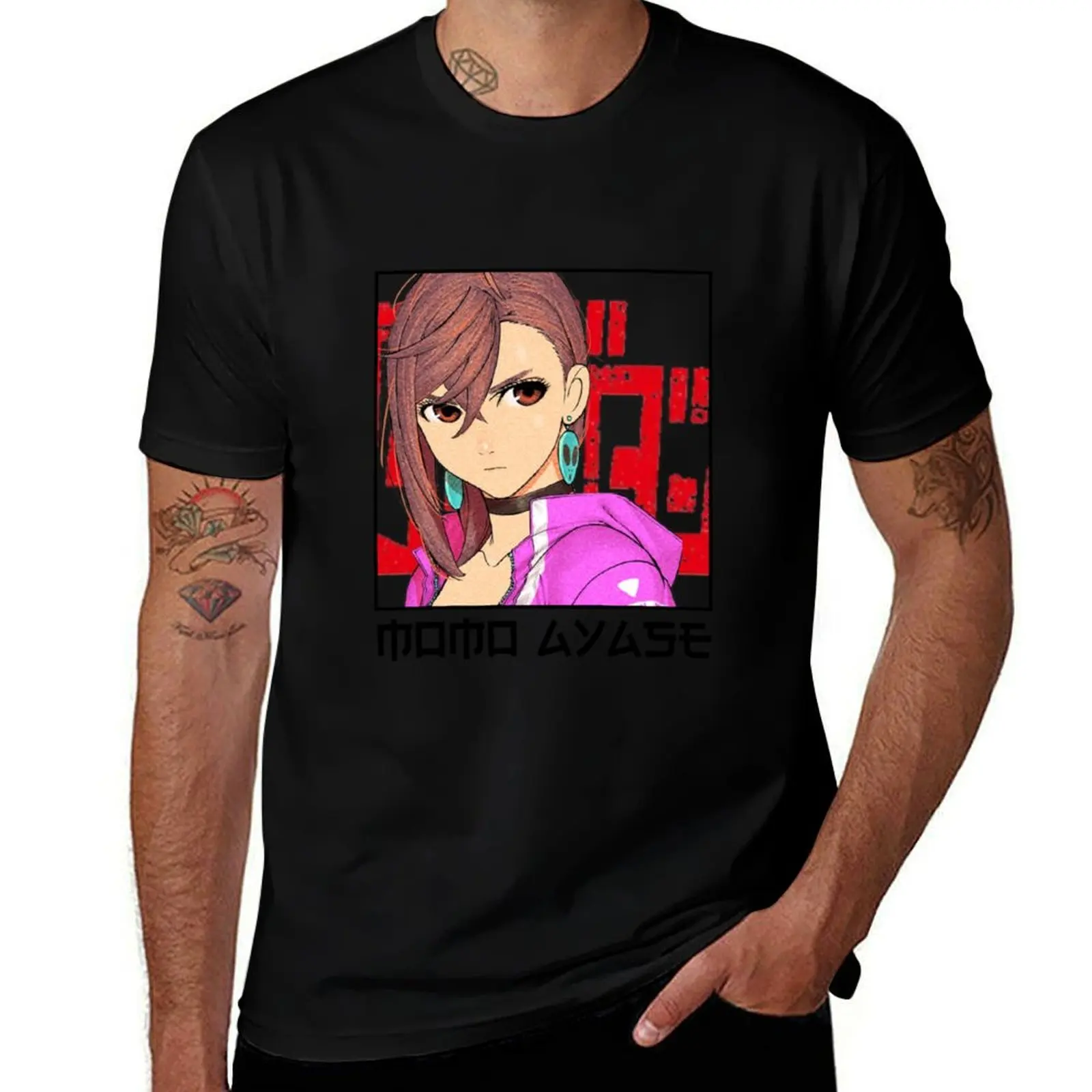 

Dandadan Momo Ayase T-Shirt aesthetic clothes Aesthetic clothing Funny t-shirt heavy weight t shirts for men