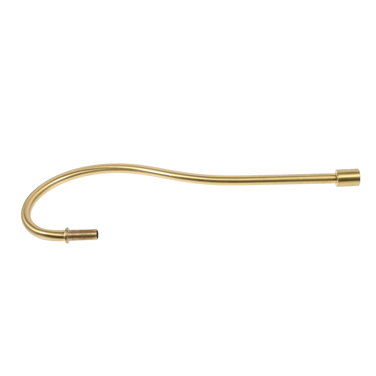 

Curved Lamp Stem Iron Threaded Table Lamp Accessory Lighting Fixture Downrod Repair Parts Lighting Fixture Down Rods