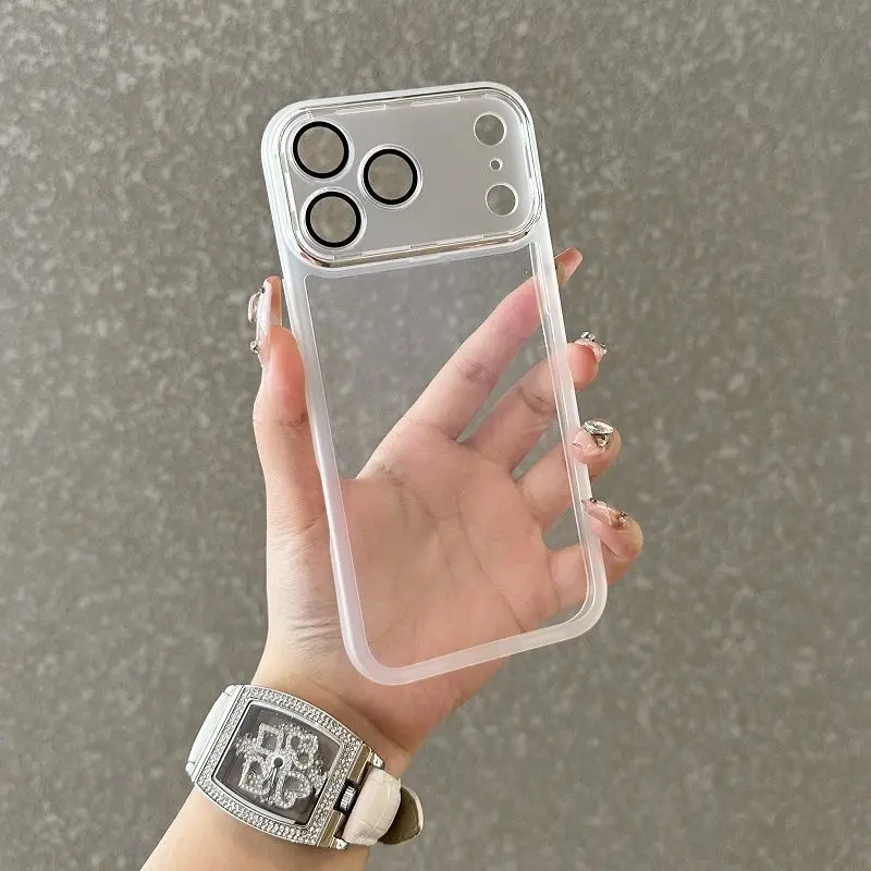 

For iPhone 17 Case iPhone 17 Pro Max Phone Case iPhone 17 Pro Cover iPhone 17 Pro Case 17 Shookproof Plating Silicone back cover
