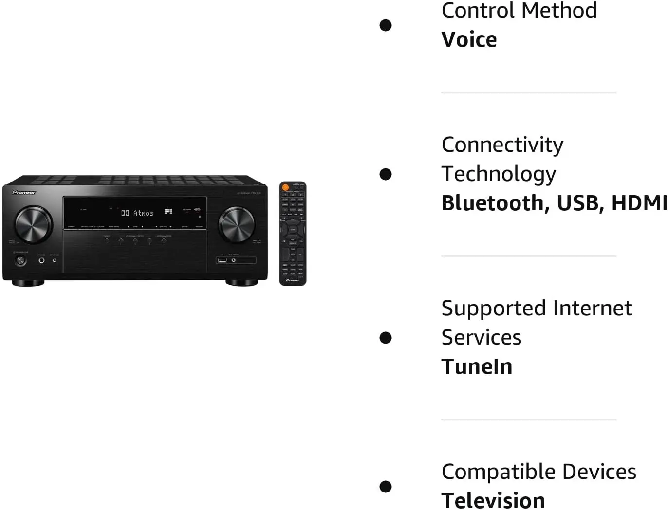 VSX935 7.2 Channel Network AV Receiver