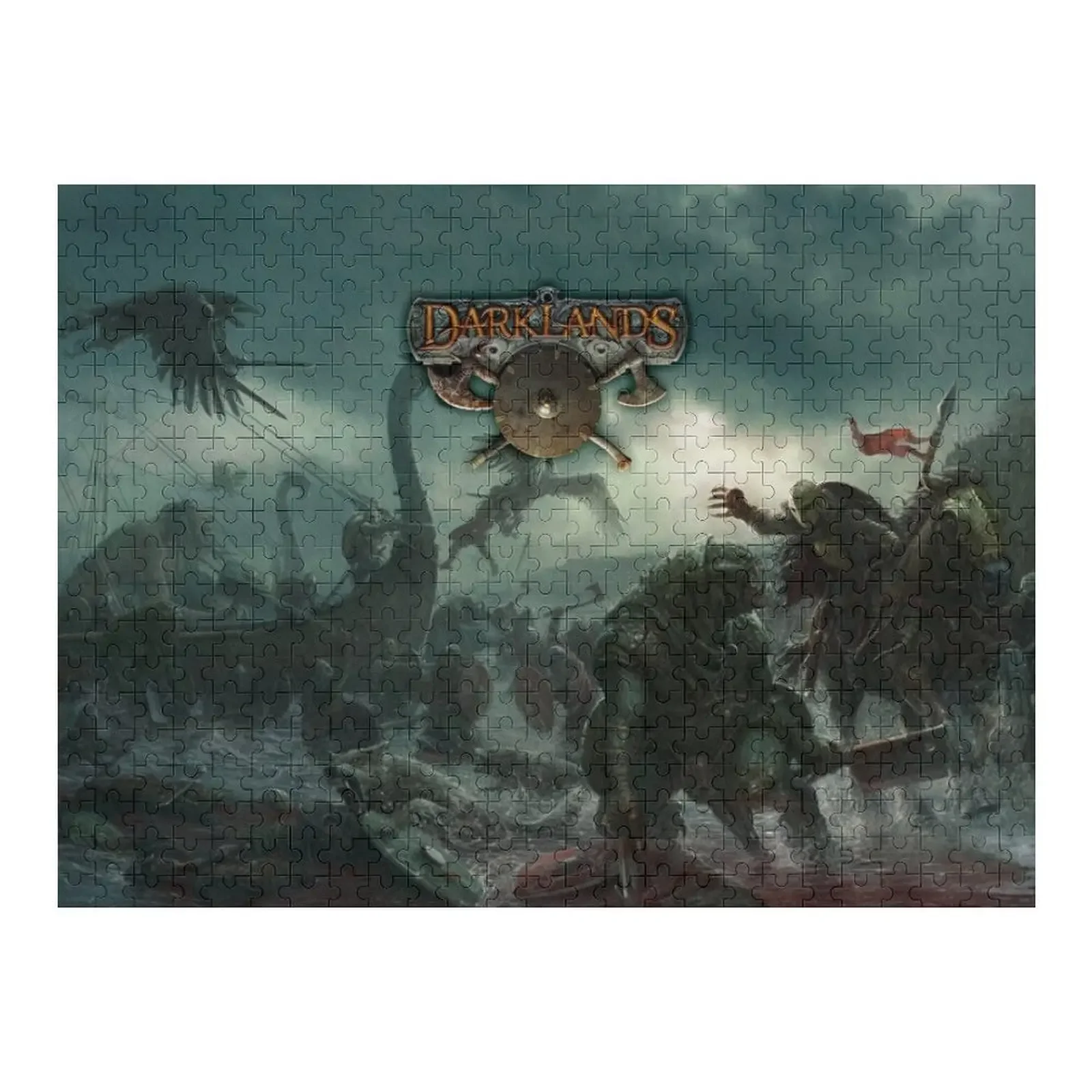 

Darklands - The Battle of the North Shore Jigsaw Puzzle Wooden Jigsaws For Adults Personalized Wooden Name Anime Puzzle