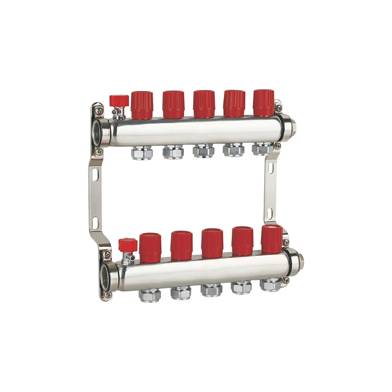 

Stainless steel large flow underfloor heating water distributor for