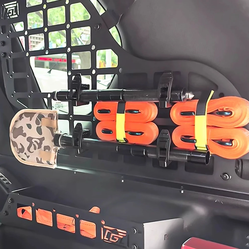 CARTRIMHOME Akcesoria Samochodowe Off-Road Panel Molle Mocowanie Quick Fist Zestaw Zacisków Stałe Klamry Uchwyt Narzędzia Sprzęt — zdjęcie 7