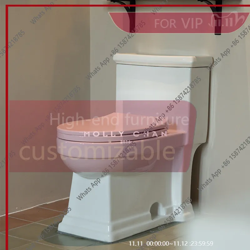 

ES Ceramic toilet integrated toilet household bathroom silent toilet siphon deodorant