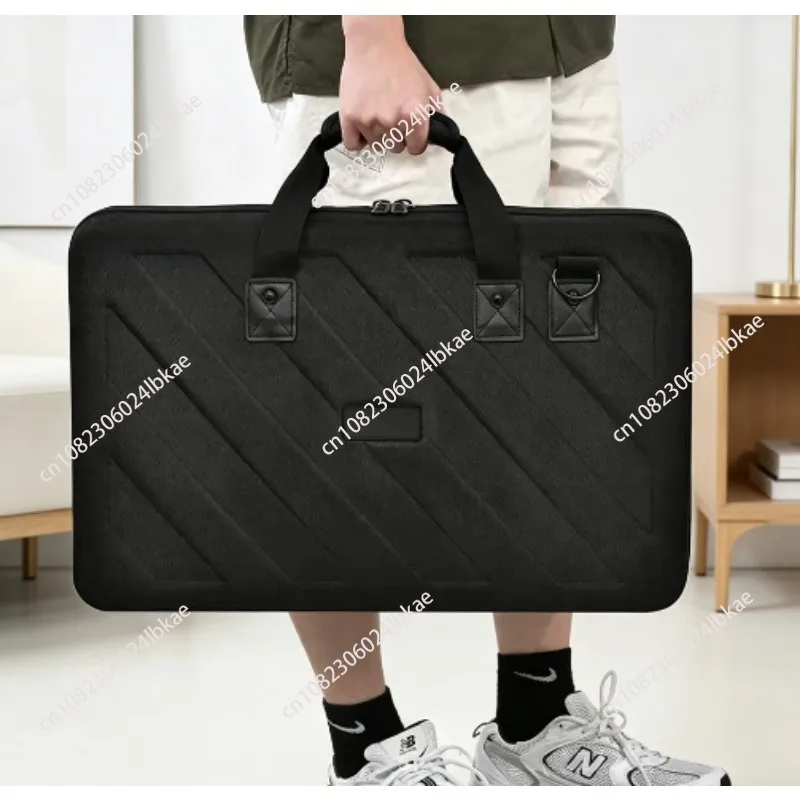 for Dj controller hard case - compatible with various turntables, digital dj equipment protective carrying case