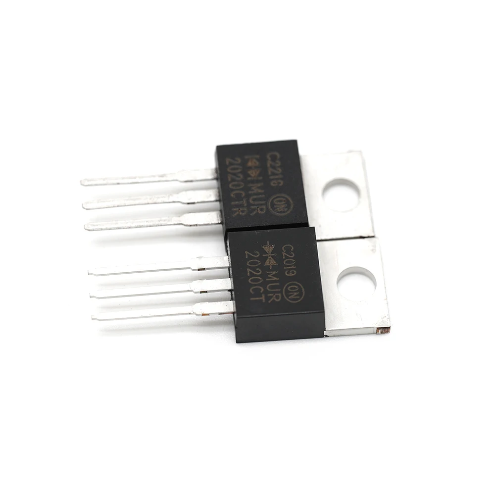 10PCS/ Schottky diode MUR2020CTR TO-220 common anode MUR2020CT common cathode pair tube fast recovery