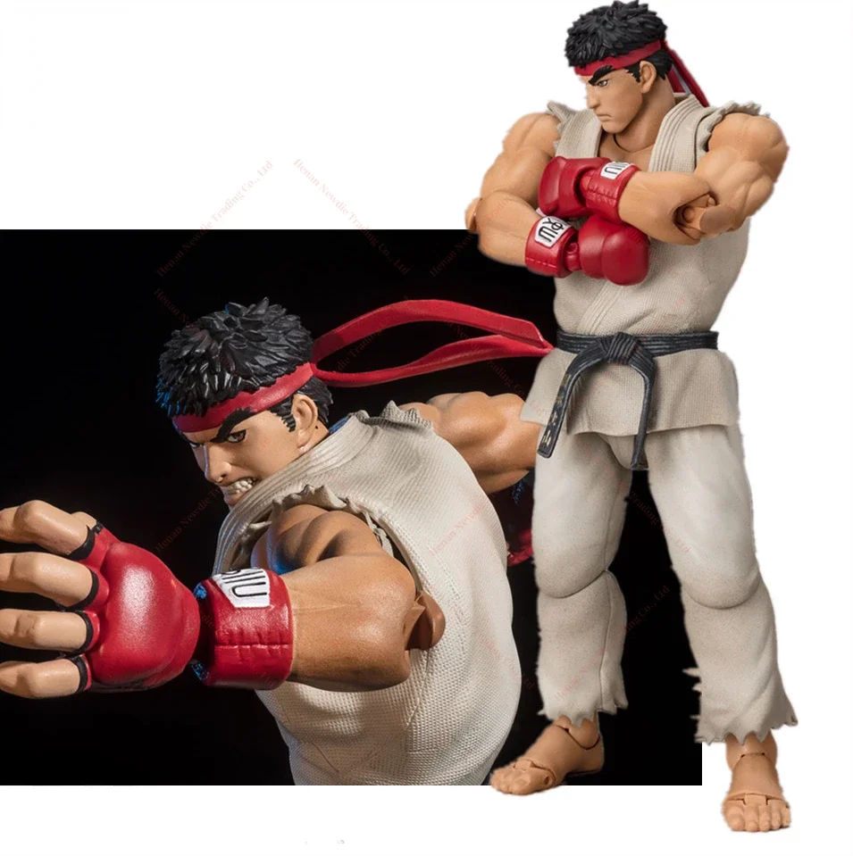 In Stock Street Fighter Action Figure, S.H Figuarts Ryu Set of 2 Toys Collectible Gift