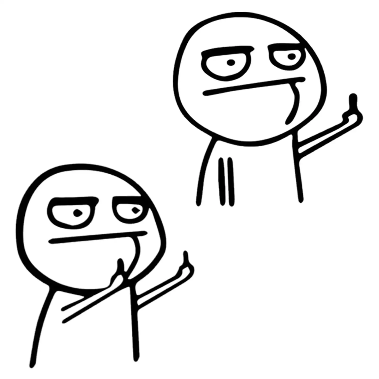 

Car Sticker Motorcycle Laptop Wall Window for Truck SUV Sedan Funny Meme Vinyl Decal Sticker Accessories Car Decorative Decal