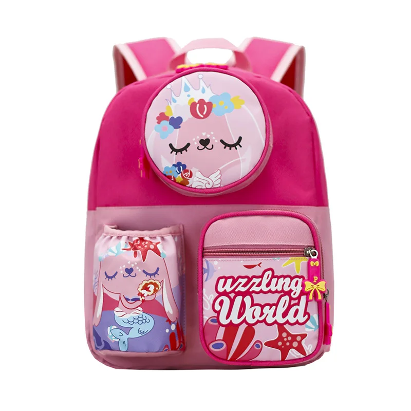 Girl Boy Cute Dinosaur Unicorn School Bags Oxford Children Anime Backpacks In Kindergarten New Cartoon Light Kids Backpack Hot