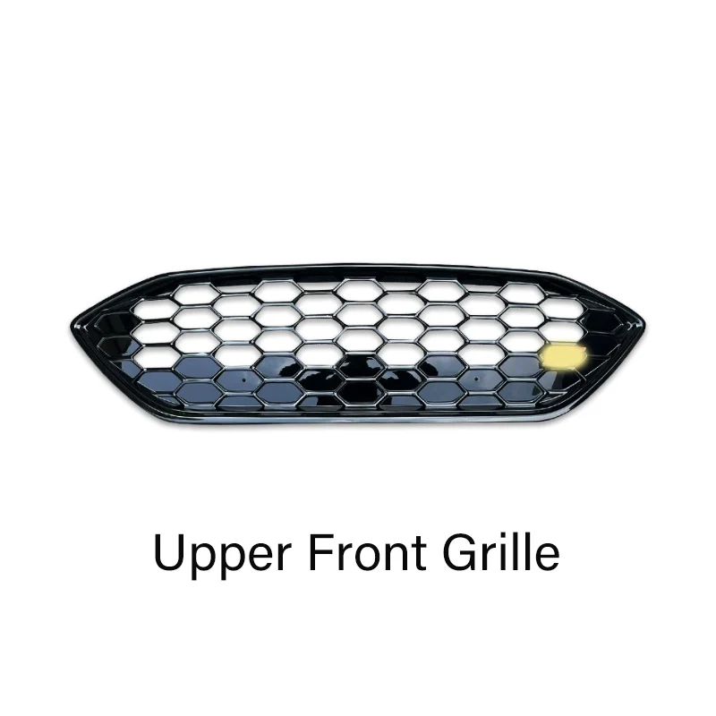 For Ford Focus MK4 ST ST-Line 2019 2020 2021 2022 Car Front Bumper Grill Grille Cover Decorative Body Modification Kits Tuning view 4