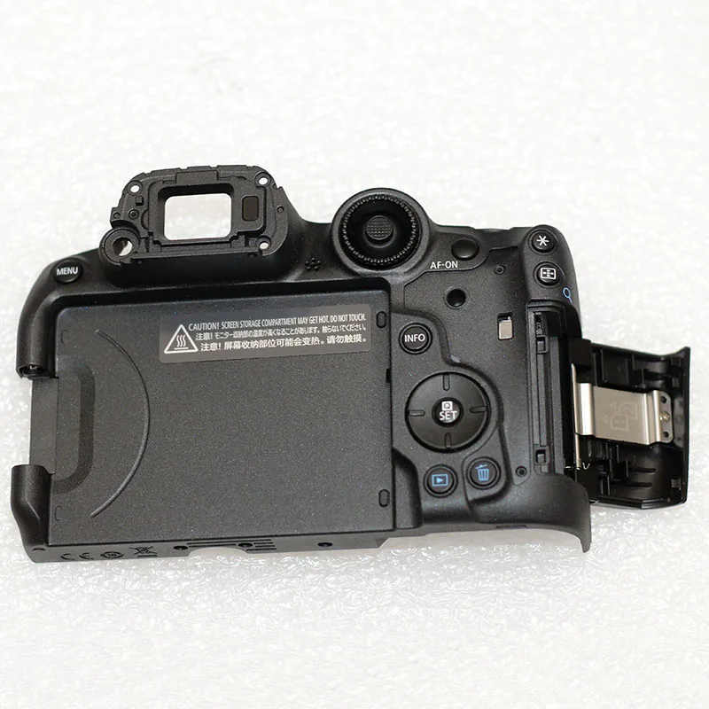 

New complete black cover assy with SD memory lid repair parts for Canon EOS R7 camers