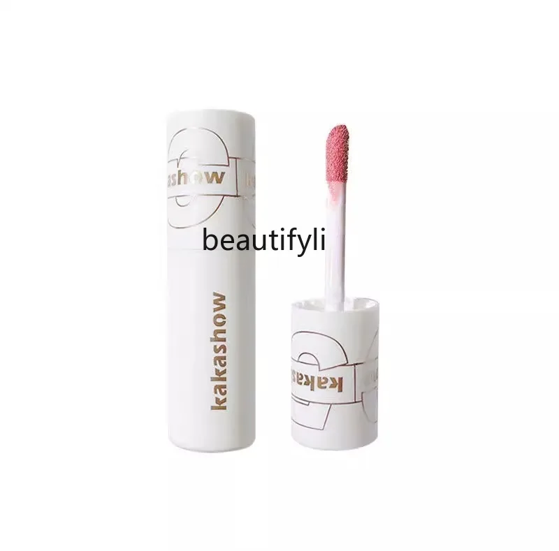 

Velvet lip glaze mud matte cream matte lipstick nude lip mud is not easy to stick to the cup