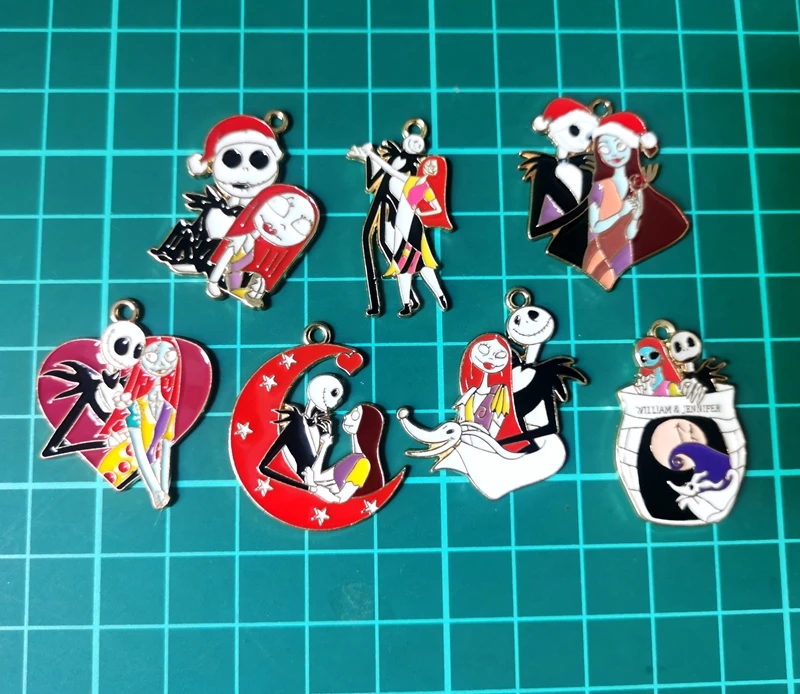 Lot 10 Pcs Cartoon Halloween  Charms Jewelry Making  Earrings Pendants Necklaces Bracelets DIY Accessories gift