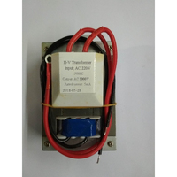 Medium 57*16 mosquito lamp / insecticide lamp high-voltage package transformer 220V/50Hz ~ 3000V horizontal
