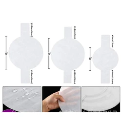 100PC Precut Circle Cake Pan Liners 6/8/9 Inch round Parchment Paper with Lift Tabs Baking Disposable Sheets Non-stick