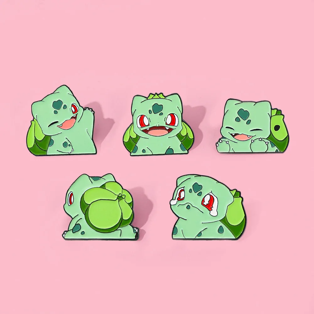 Kawaii Anime Cartoon Elf Series Enamel Netal Brooch Badge Lapel Shirt Accessory Gift